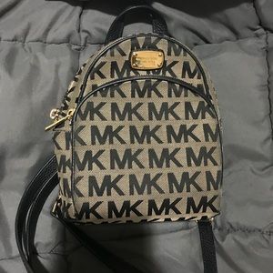 Michael kors mini backpack
